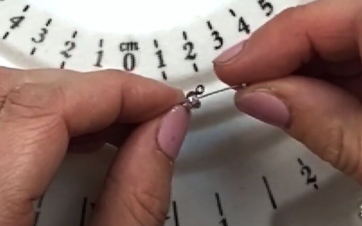 how to make a multi strand bracelet, Finishing off strand