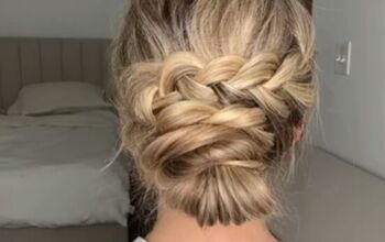 Cute and Easy Updo for a Wedding Guest