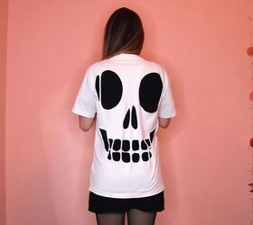 How to DIY 3 No-Sew Halloween T-shirts