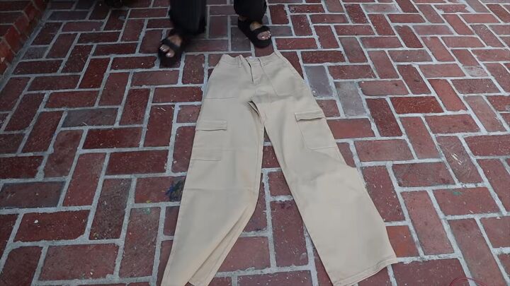 glitter cargo pants, Pants to upcycle