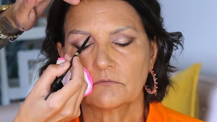 makeup tutorial for mature skin, Filling in brows
