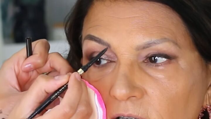 makeup tutorial for mature skin, Filing in brows