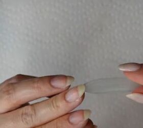 how to do gel manicure at home, Cleaning up nails