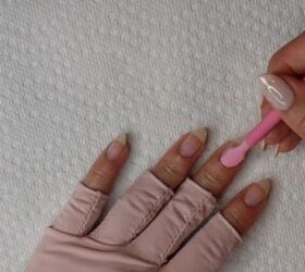 how to do gel manicure at home, Pushing back cuticles