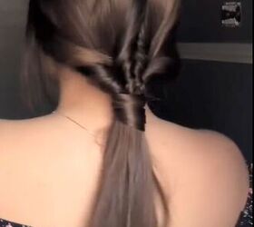 Simple Easy Hairstyle That Gives Your Ponytail a Unique Touch