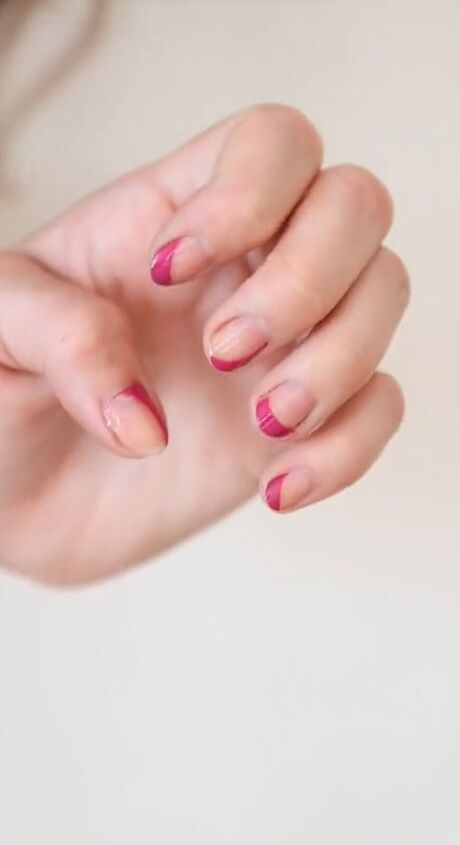 the shocking way a band aid can help with your manicure, Band Aid nail hack