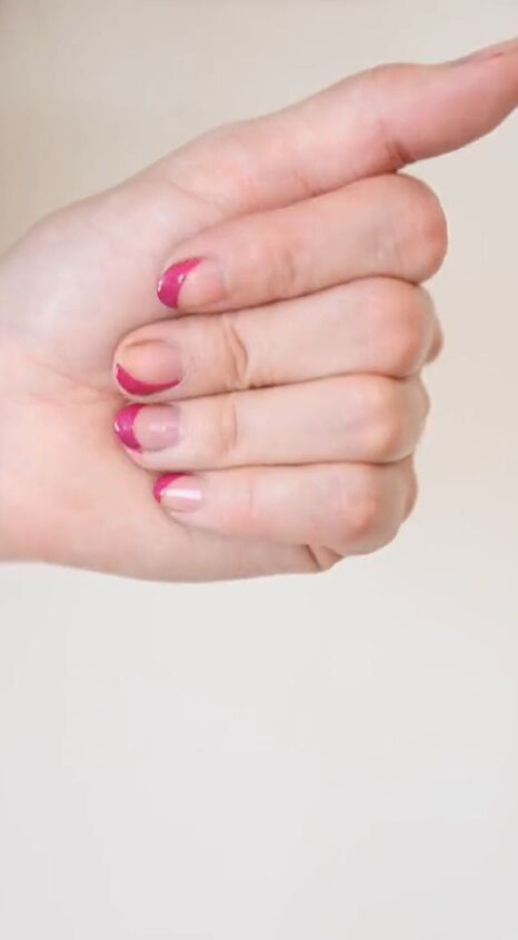 the shocking way a band aid can help with your manicure, Band Aid nail hack