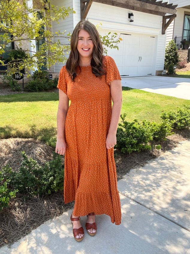 how to style an effortless fall maxi dress look