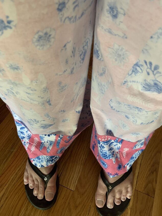 diy quick so sew easy cotton flannel cat pants day into night fun