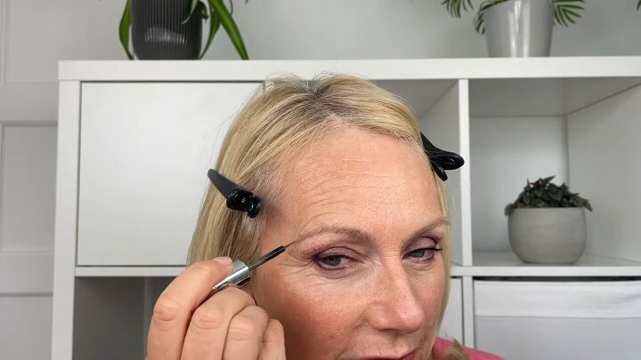 best eye makeup for older woman, Drawing brow hairs