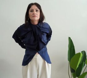 how to look polished and put together, Oversized blouse
