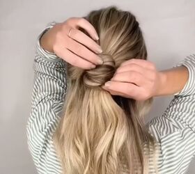 Gorgeous and Simple Half-up Hairstyle | Upstyle