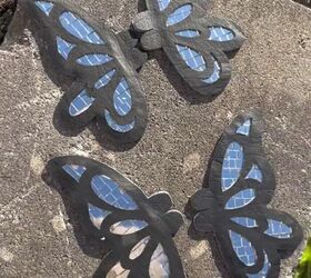 diy disco butterfly wings to add to your heels, DIY disco butterfly wings