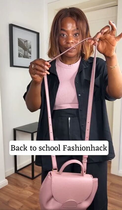 GENIUS Hack to Turn Your Purse Into a Backpack | Upstyle GENIUS Hack to Turn Your Purse Into a Backpack | Upstyle