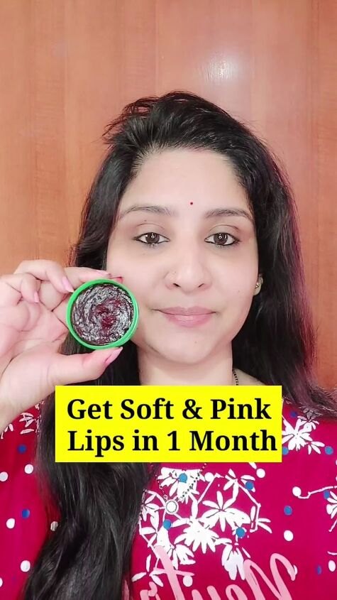 stain your lips a beautiful pink with these 4 ingredients, DIY lip balm