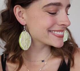 DIY Earrings You Can Do With Any Fruit Shape