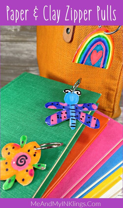 Craft Projects Using Zippers DIY Paper and Clay Zipper Pulls | Upstyle