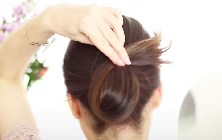 Loop Bun 3 Easy Sleek Low Bun Hairstyles | Upstyle