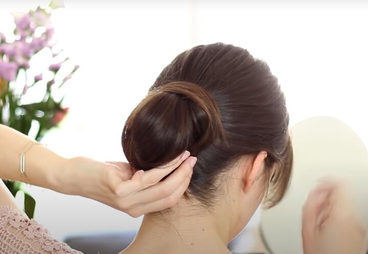 Loop Bun 3 Easy Sleek Low Bun Hairstyles | Upstyle