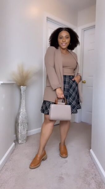 how to style a plaid skirt, How to style a plaid skirt