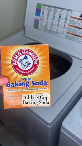 keep your clothes smelling cleaner and feeling softer, Baking soda