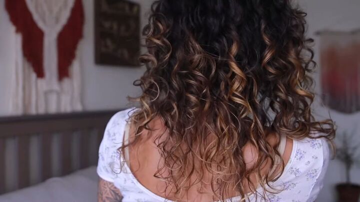 how to style long curly hair, How to style long curly hair
