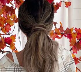 Easy Little Trick to Hide Your Ponytail Elastic