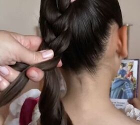 This might be one of the most elegant braided buns we've seen yet