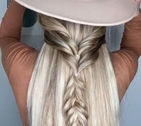 this hairstyle looks beautiful with your fall hat, This hairstyle looks BEAUTIFUL with your fall hat