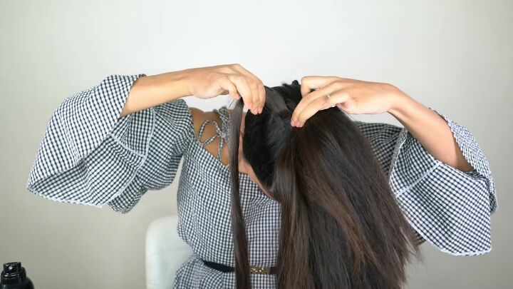 ariana grande high ponytail, Adding ponytail extension