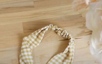 DIY Knotted Fabric Headband With Elastic: A Fun and Easy Project!