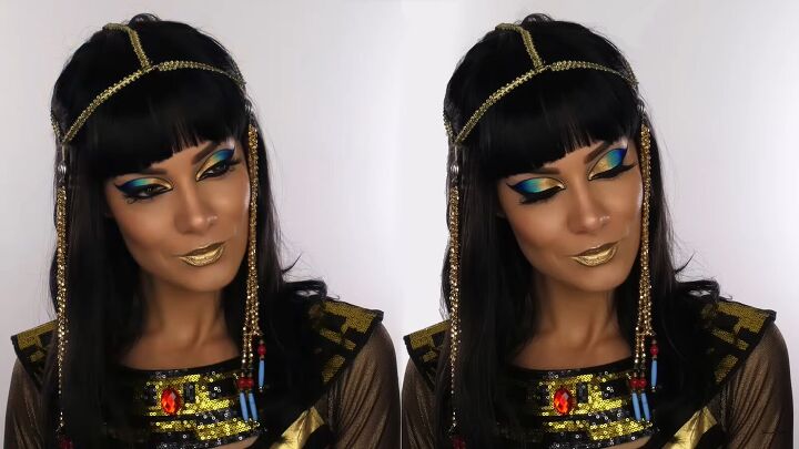 cleopatra halloween makeup, Cleopatra Halloween makeup