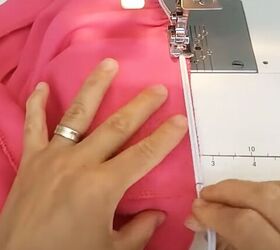 how to sew a jumpsuit, Adding elastic
