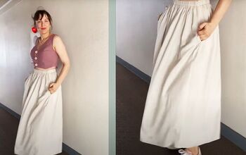 How to DIY a Simple and Elegant Maxi Skirt Without a Pattern