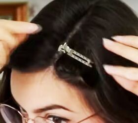 Grab a bunch of hairpins for this nostalgic hair idea