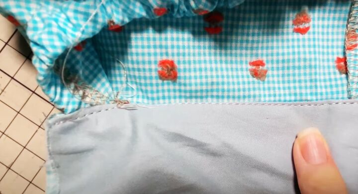 bustier dress pattern, Adding bodice lining