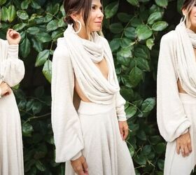 How to DIY a Cute and Easy Sleeved Scarf