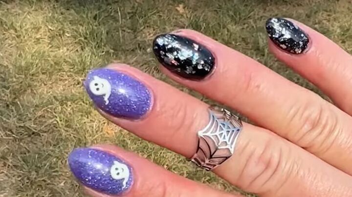 dip halloween nails, Dip powder Halloween nails