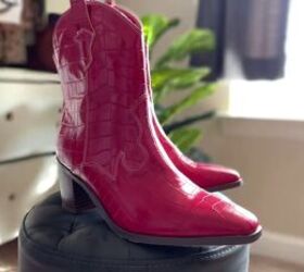 how to style red boots, Red cowboy boots