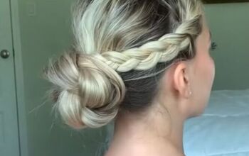 Quick and Easy Braided Updo Tutorial
