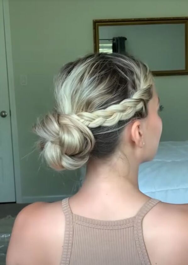 Quick and Easy Braided Updo Tutorial | Upstyle