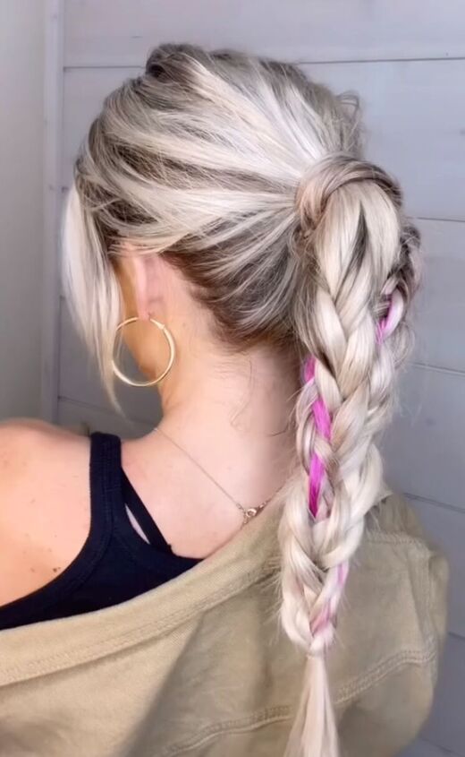 do this to make your braid look thicker, Do this to make your braid look thicker