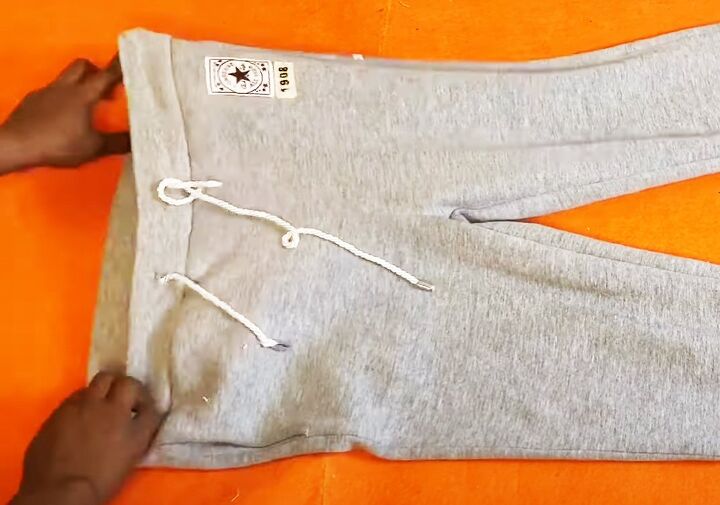 how to make pants waist smaller, Reattaching waistband