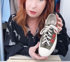 how to lace your shoes without the bunny ears showing, Shoes with laces