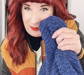 How to Fix a Snag in a Sweater Upstyle