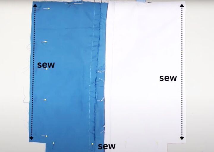 how to sew a tote bag, Assembling outer bag