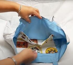 how to sew a tote bag, DIY tote bag