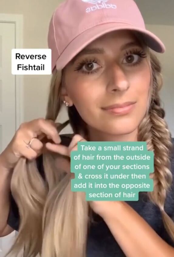 Quick and Easy Reverse Fishtail Pigtails Tutorial | Upstyle