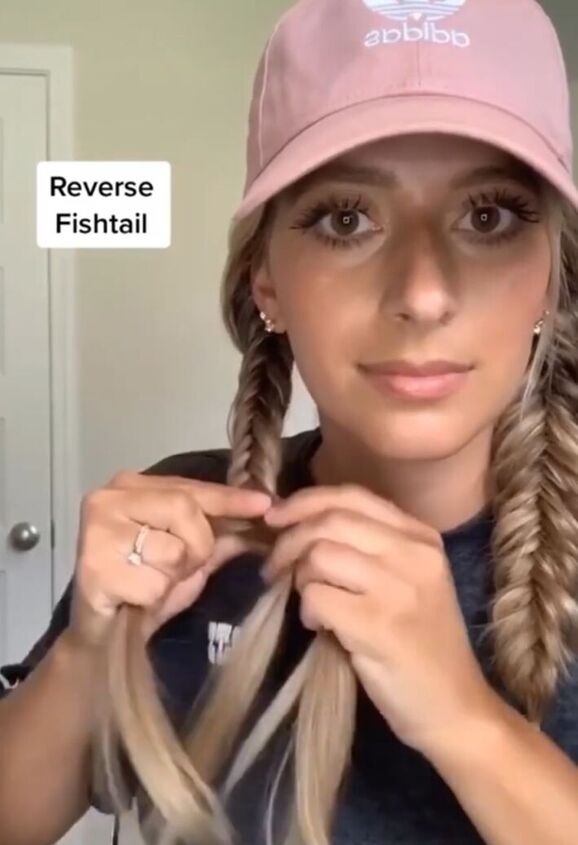 Quick and Easy Reverse Fishtail Pigtails Tutorial | Upstyle
