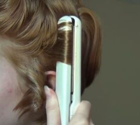 how to curl short hair, Curling hair